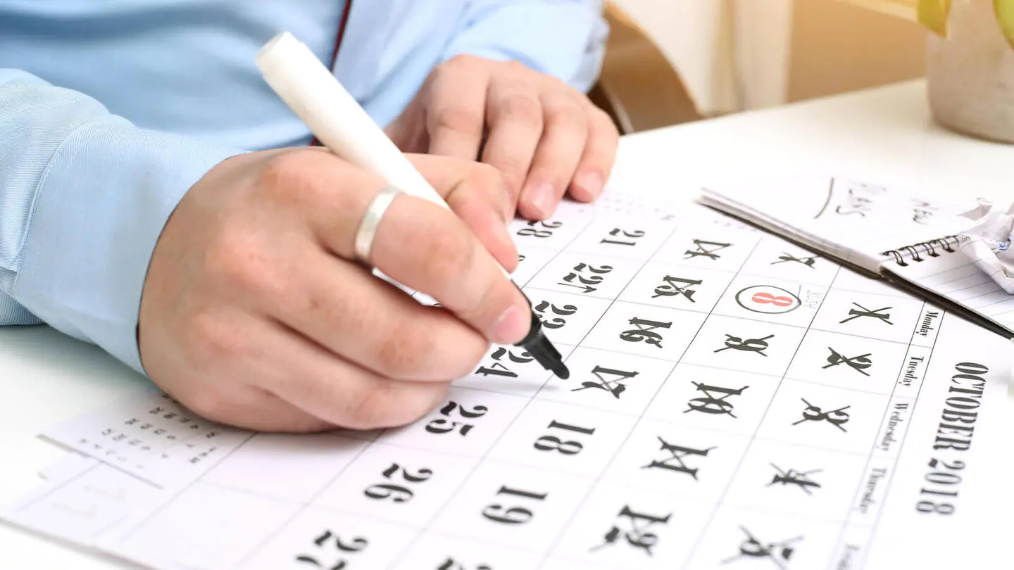 Termine im Überblick