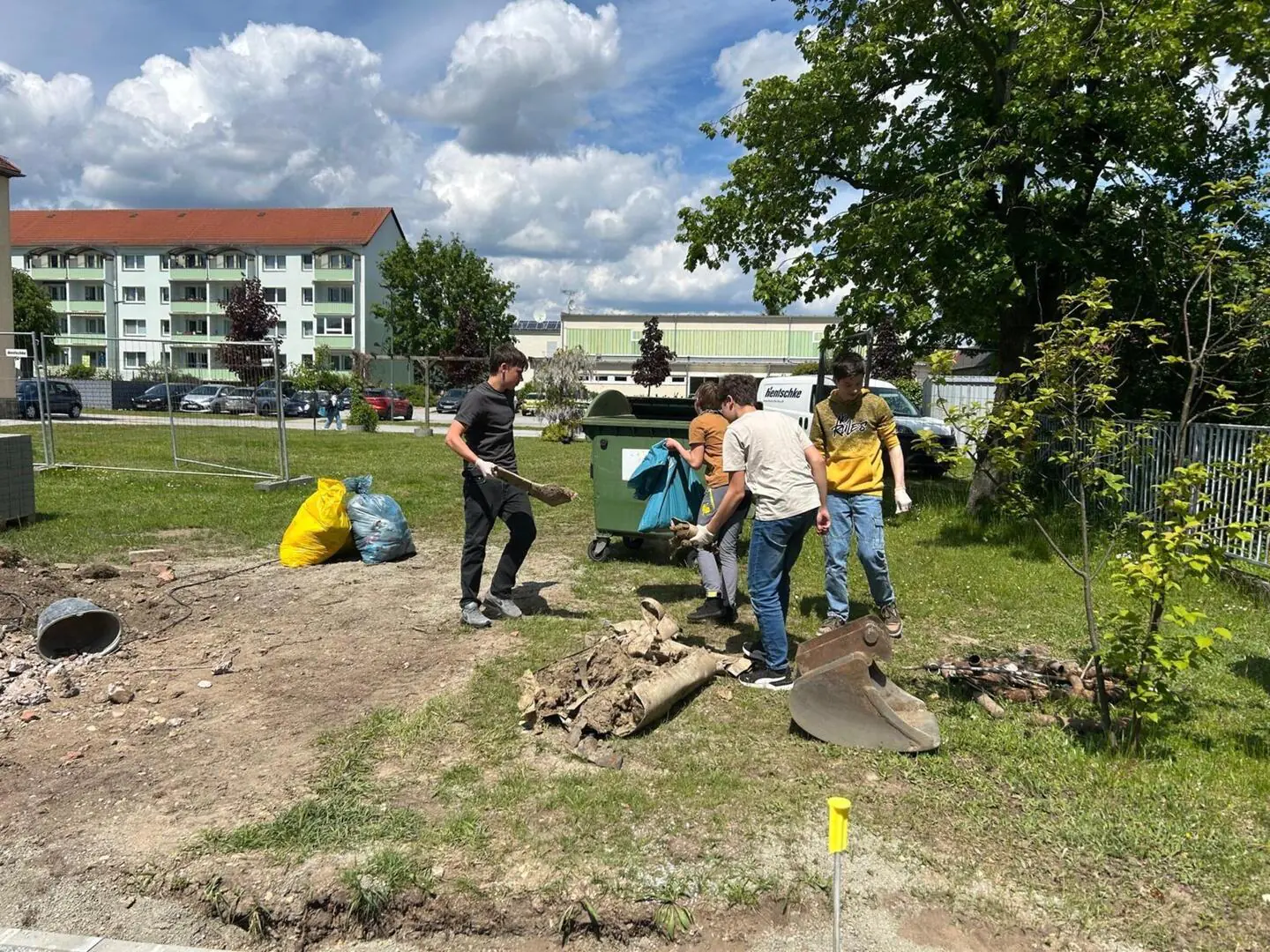 22.05.2026: Vorbereitung Sickerschacht